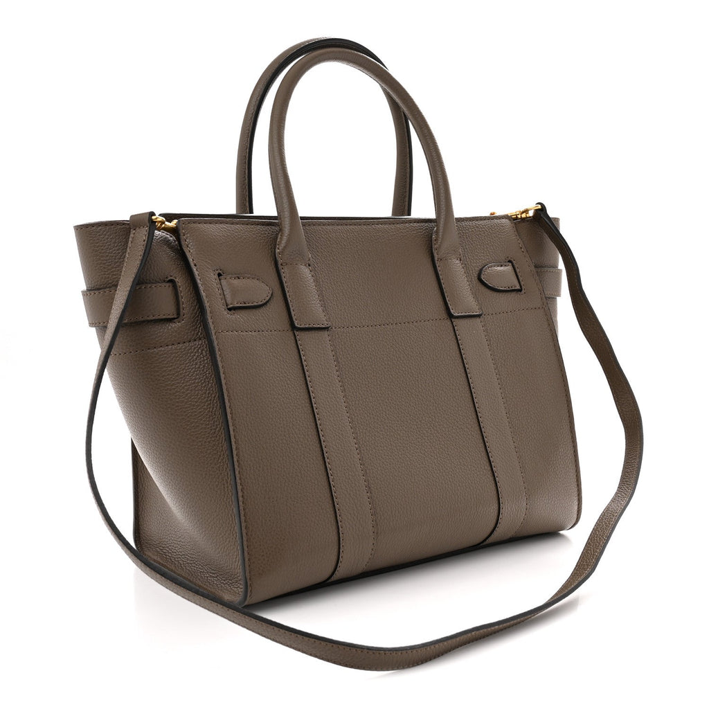 Classic Grain Small Zipped Bayswater Clay