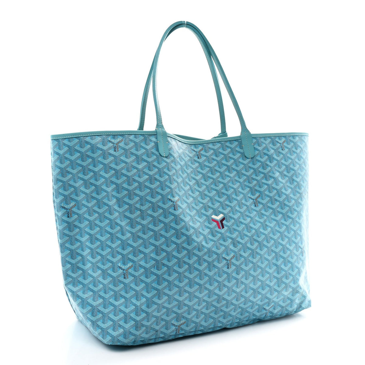 Goyardine Saint Louis GM Balise Beach Towel Set Turquoise