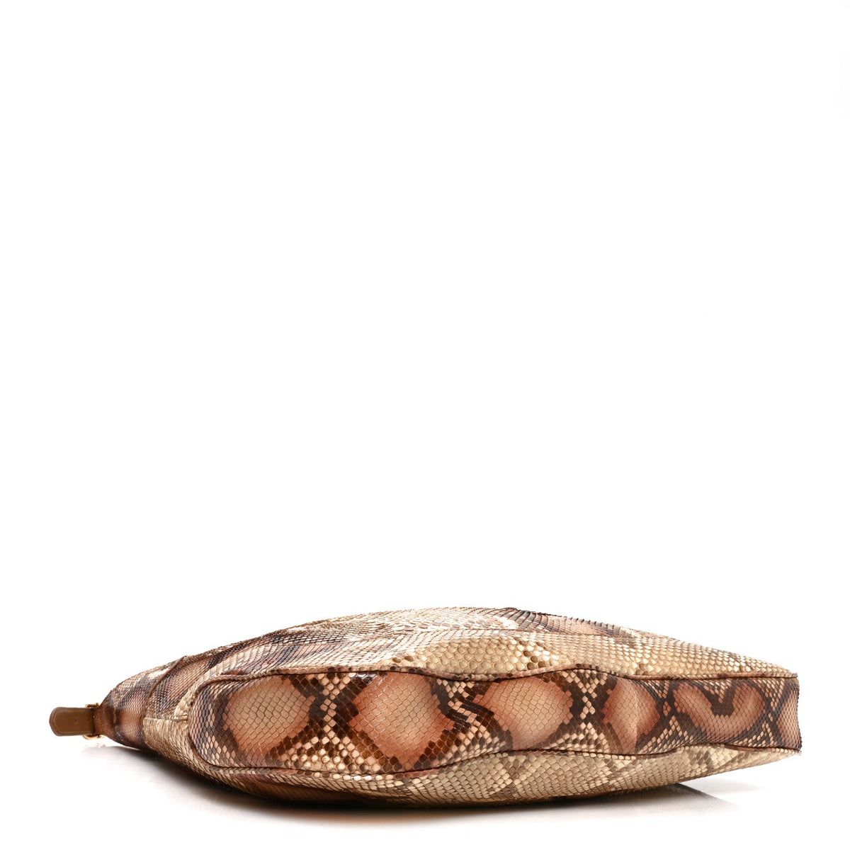 Snakeskin Large Jackie 1961 Shoulder Bag Light Brown