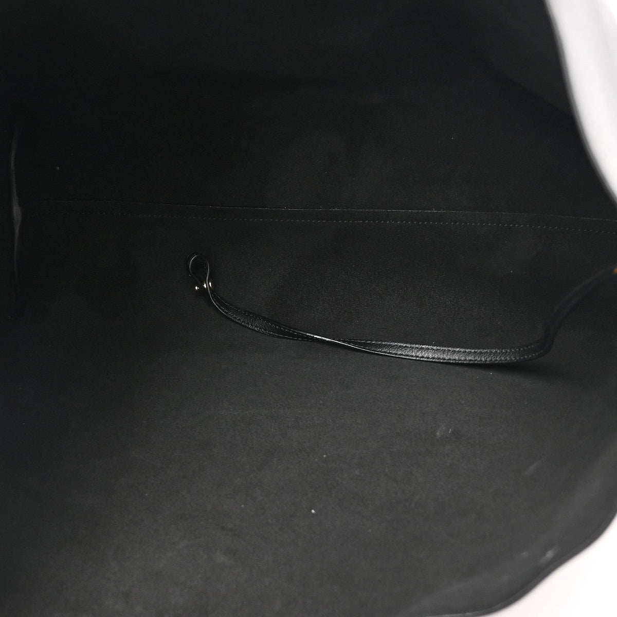 Calfskin Large Shopping Tote Black