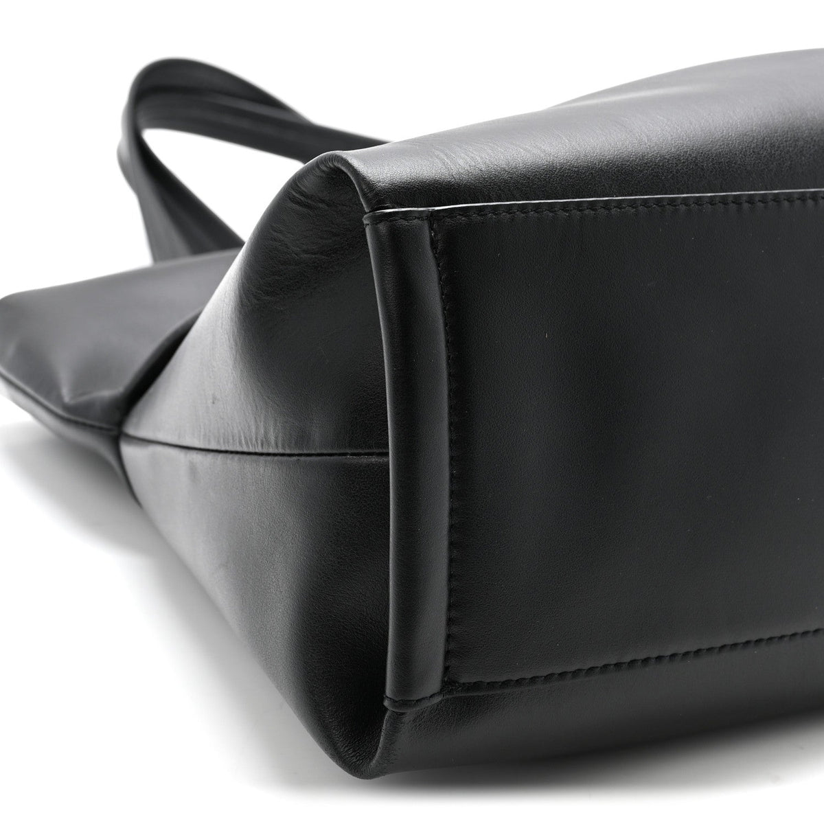 Calfskin Judy East West Tote Black