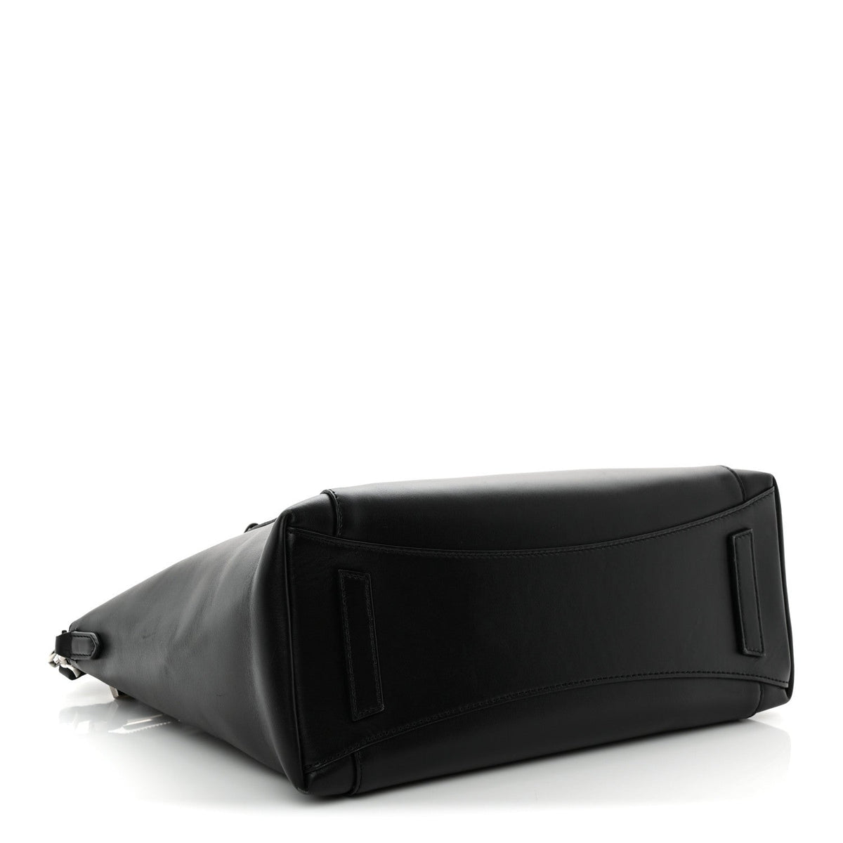Box Calfskin Small Antigona Sport Top Handle Bag  Black