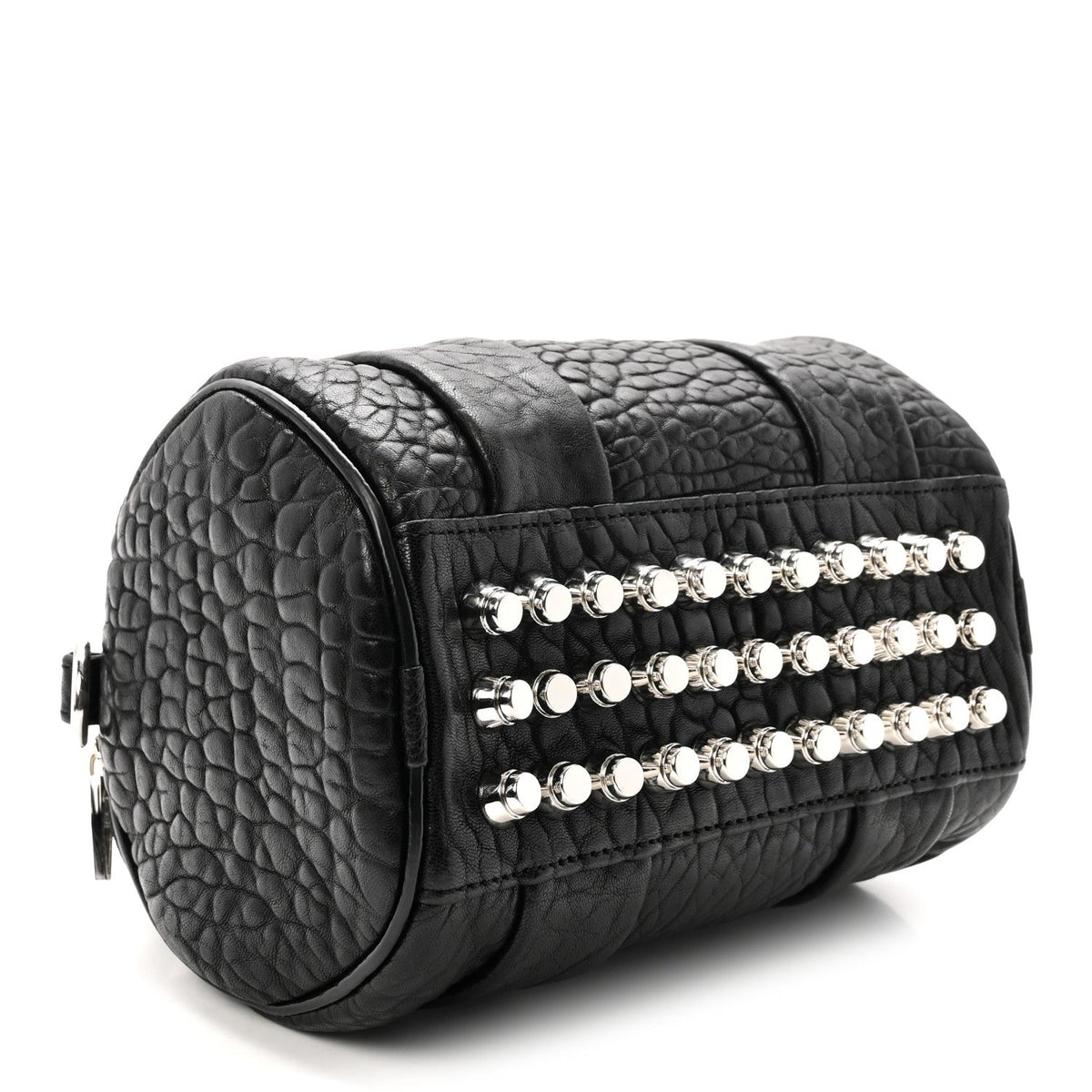 Pebbled Lambskin Mini Rockie Black Rhodium Hardware Black Rhodium Hardware