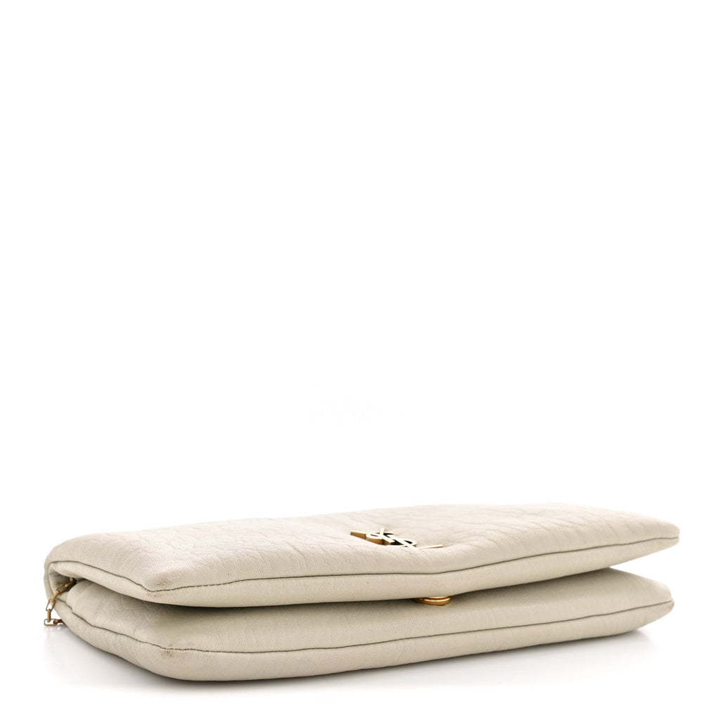 Padded Lambskin Mini Calypso Wallet On Chain WOC Crema Soft
