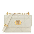 Lambskin Macrocannage Mini Miss Caro Bag Latte