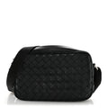 Nappa Intrecciato Small Classic Camera Bag Black