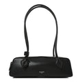 Shiny Goatskin Small Le Teckel Bag Black
