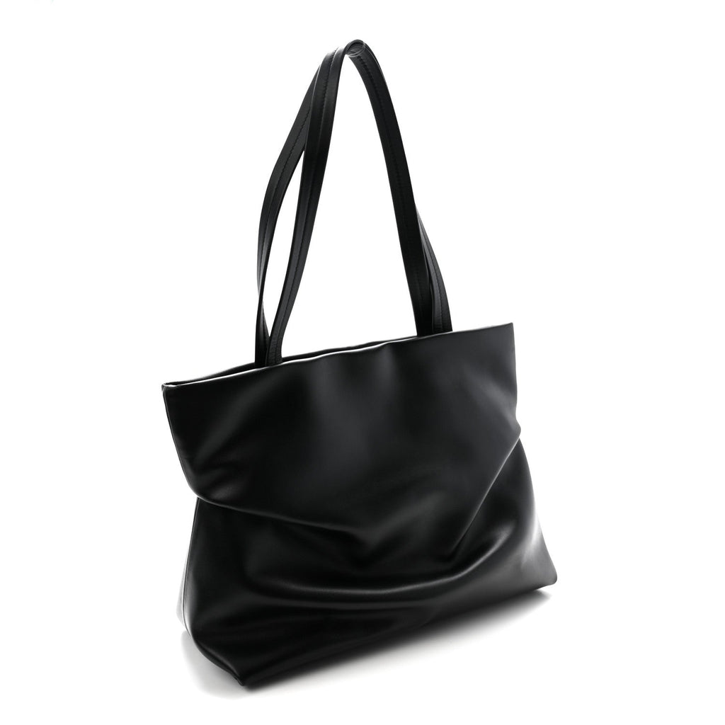 Calfskin Judy East West Tote Black