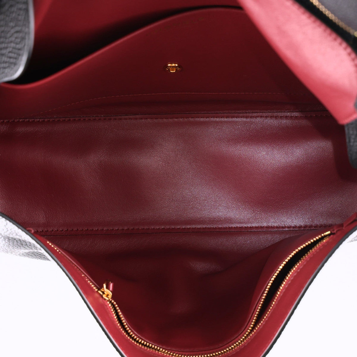 Grained Calfskin Small Souplissimo Maxi Flap Black