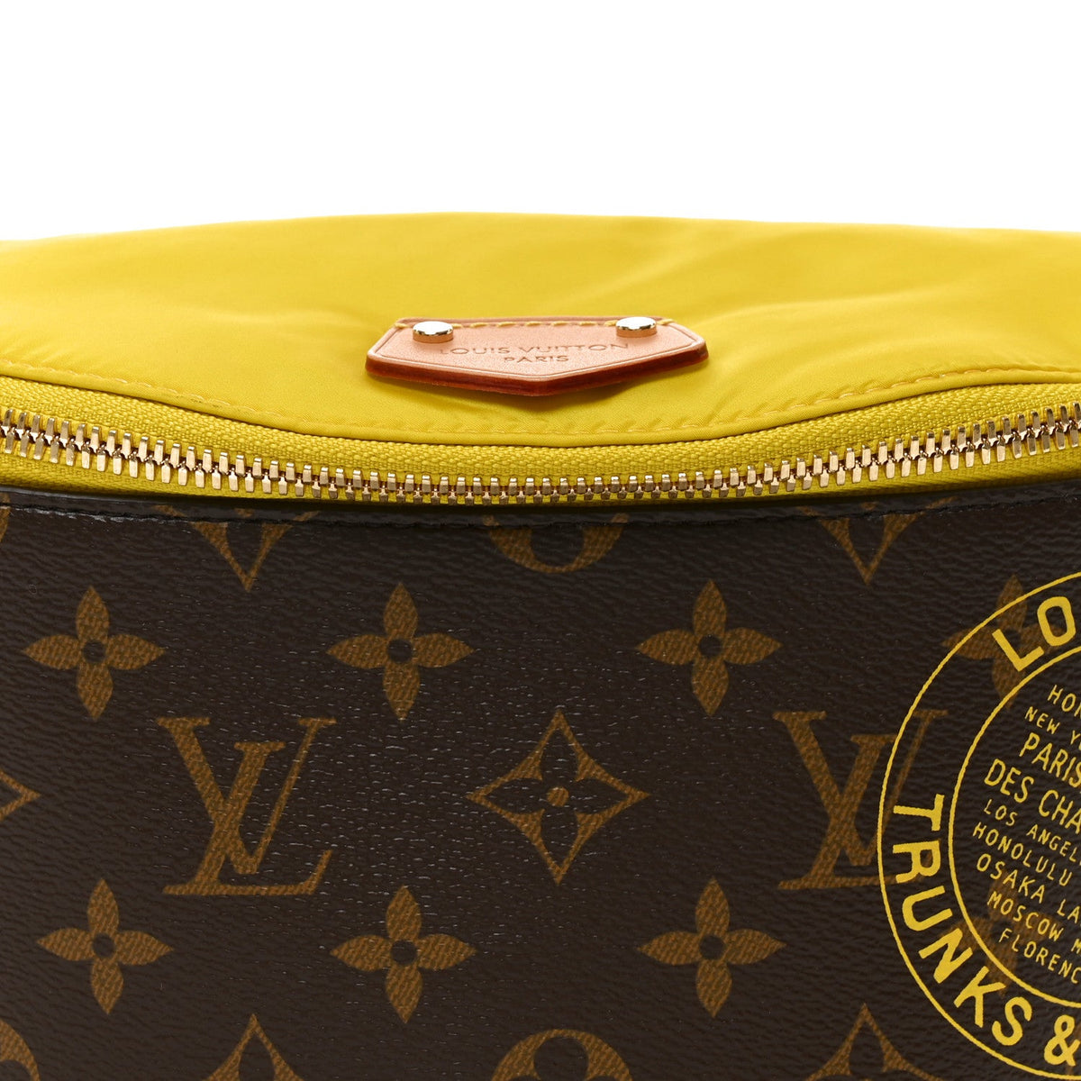 Monogram Paris A Velo Bumbag Yellow