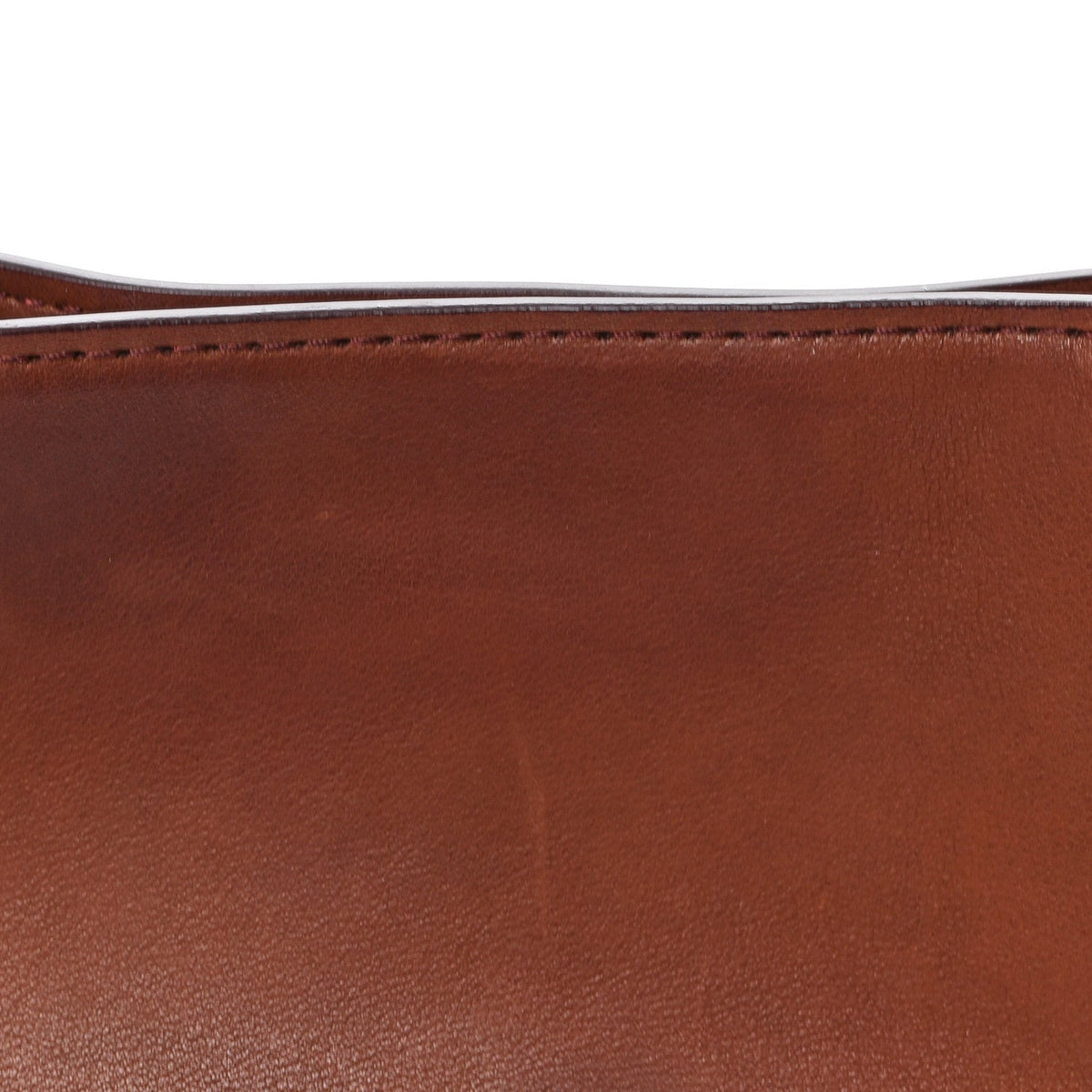Polished Saddle Calfskin Peggy Clutch New Burgundy