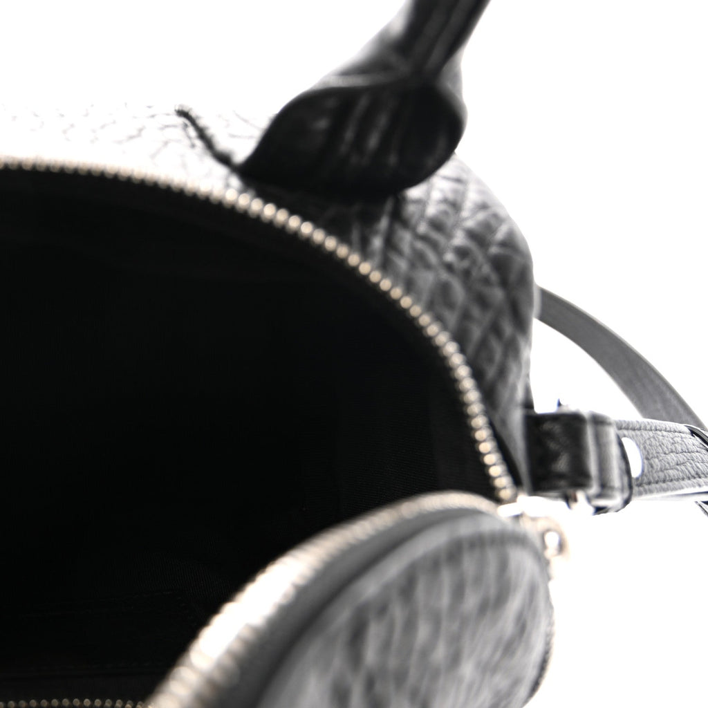 Pebbled Lambskin Mini Rockie Black Rhodium Hardware Black Rhodium Hardware
