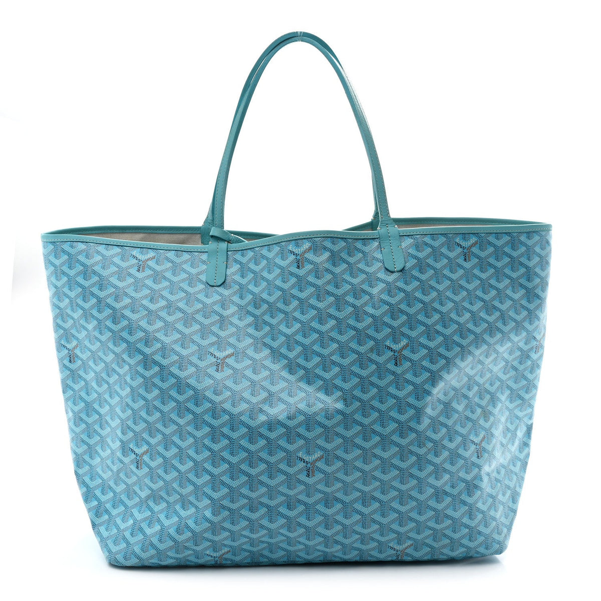 Goyardine Saint Louis GM Balise Beach Towel Set Turquoise