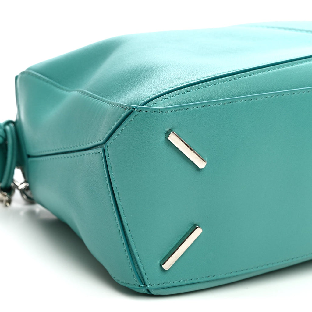Nappa Lambskin Small Featherlight Puzzle Bag Aquamarine