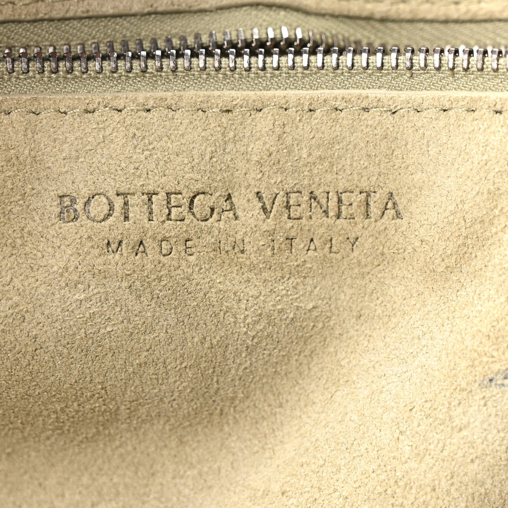 Calfskin Intrecciato Virgule Travertine