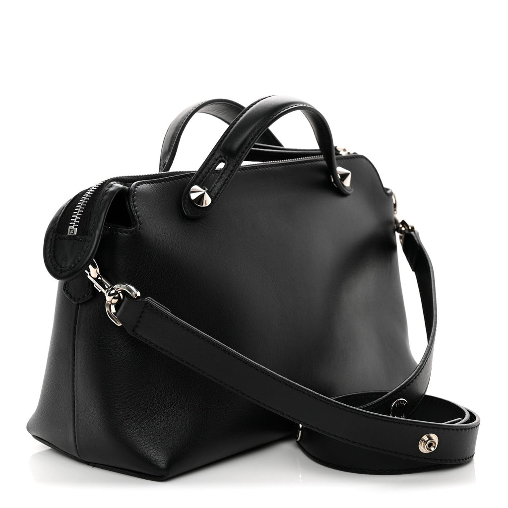 Vitello Dolce Medium By The Way Boston Bag Black