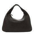 Nappa Intrecciato Medium Veneta Hobo Ebano