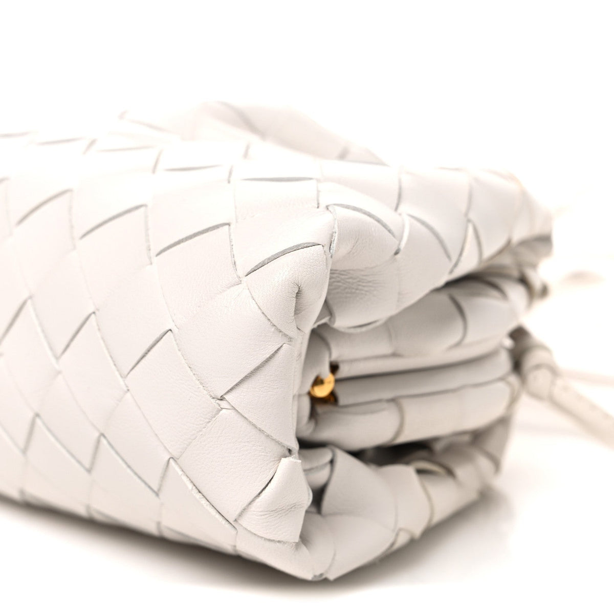 Nappa Intrecciato The Mini Pouch Chalk