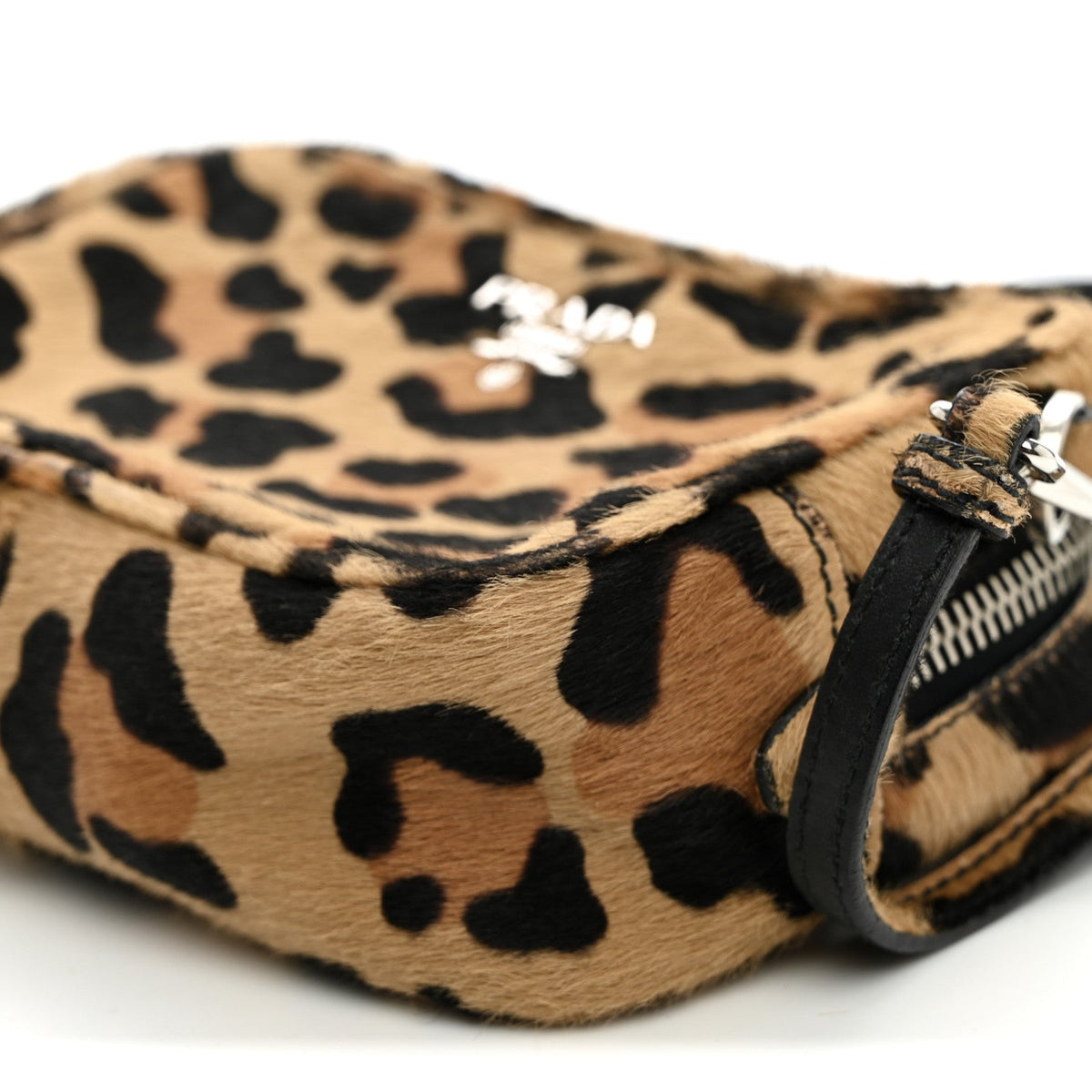Cavallino Leopard Print Camera Bag