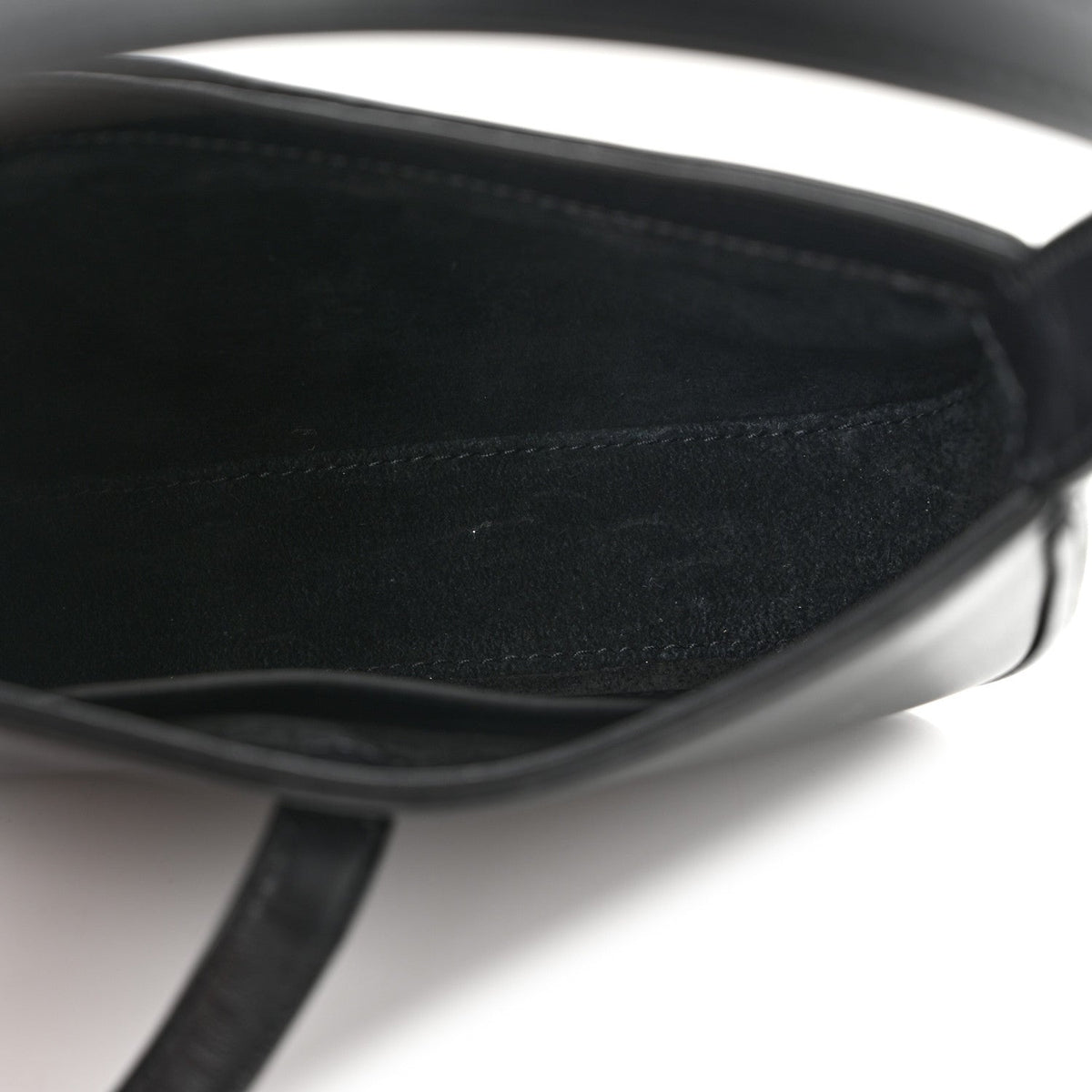 Smooth Calfskin Le 5 A 7 Mini Hobo Black