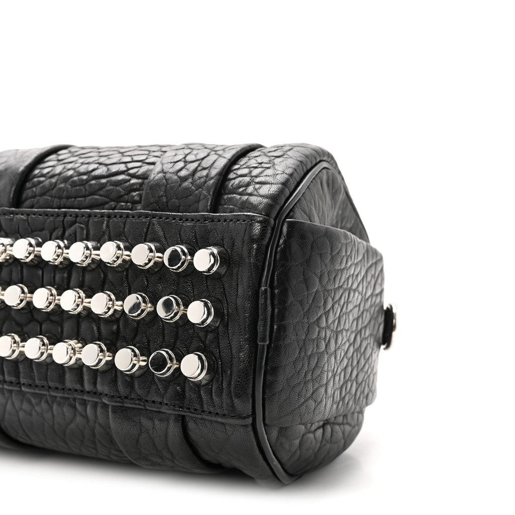 Pebbled Lambskin Mini Rockie Black Rhodium Hardware Black Rhodium Hardware
