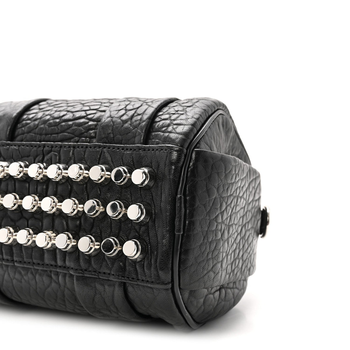 Pebbled Lambskin Mini Rockie Black Rhodium Hardware Black Rhodium Hardware