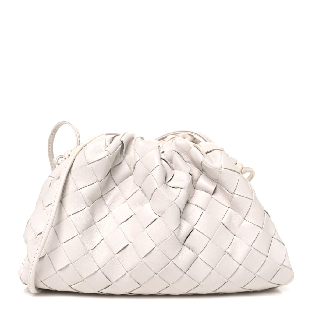 Nappa Intrecciato The Mini Pouch Chalk