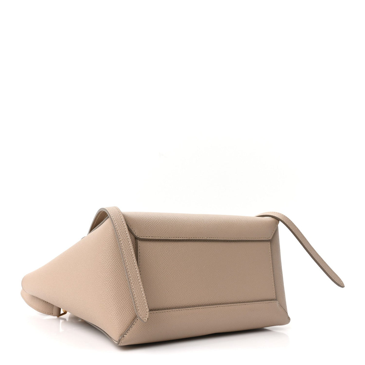 Grained Calfskin Micro Belt Bag Light Taupe
