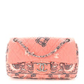 Cotton Quilted Small Bandana Single Flap Pink