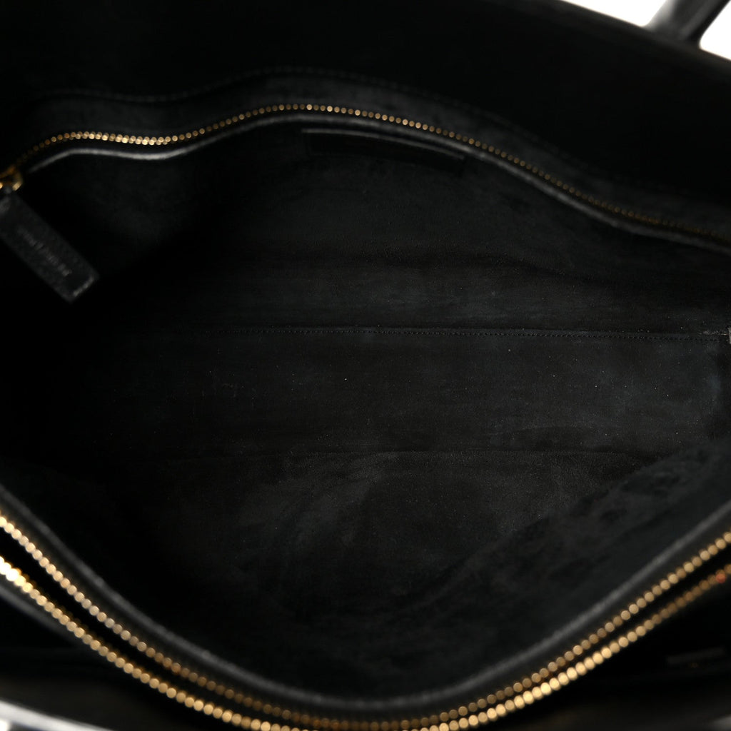 Calfskin Large Sac De Jour Carryall Black