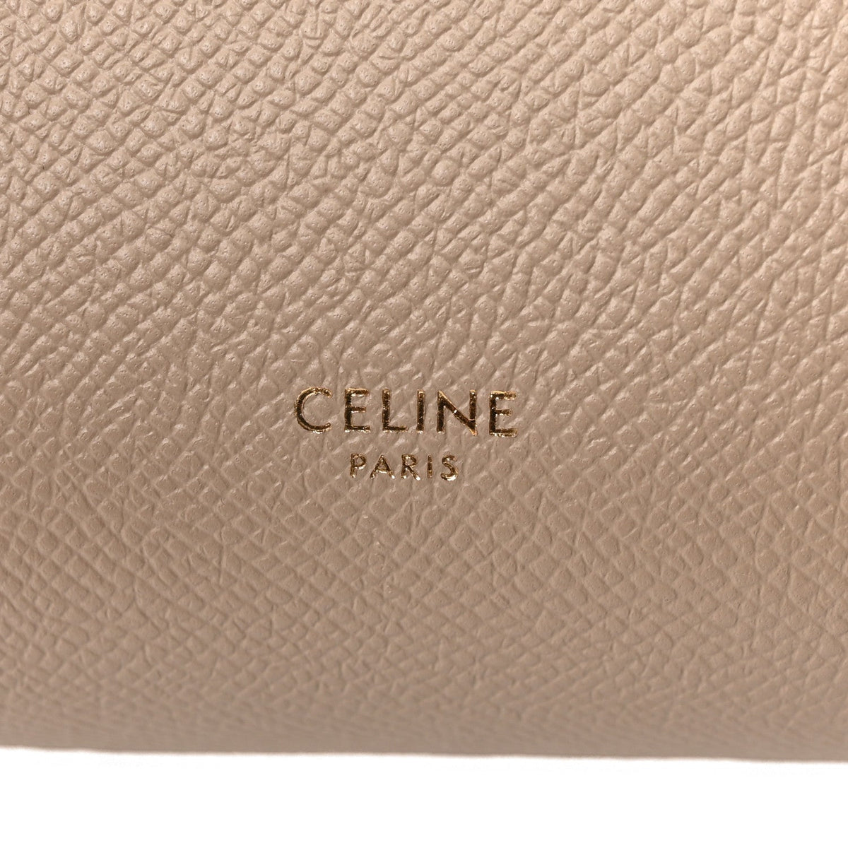 Grained Calfskin Micro Belt Bag Light Taupe
