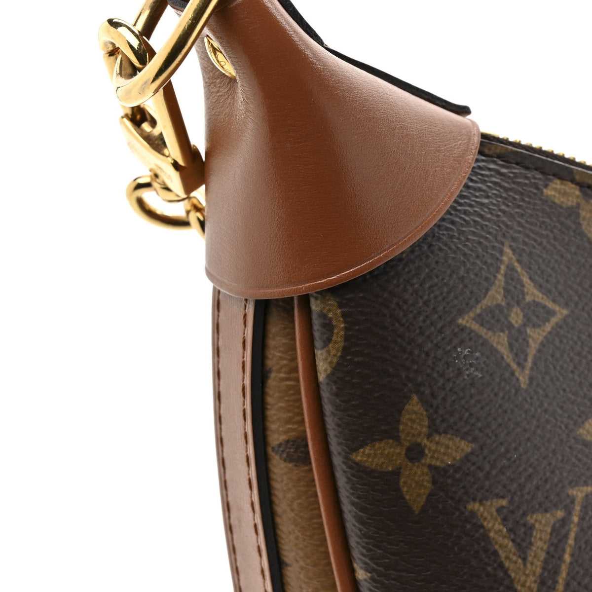 Reverse Monogram Loop Hobo