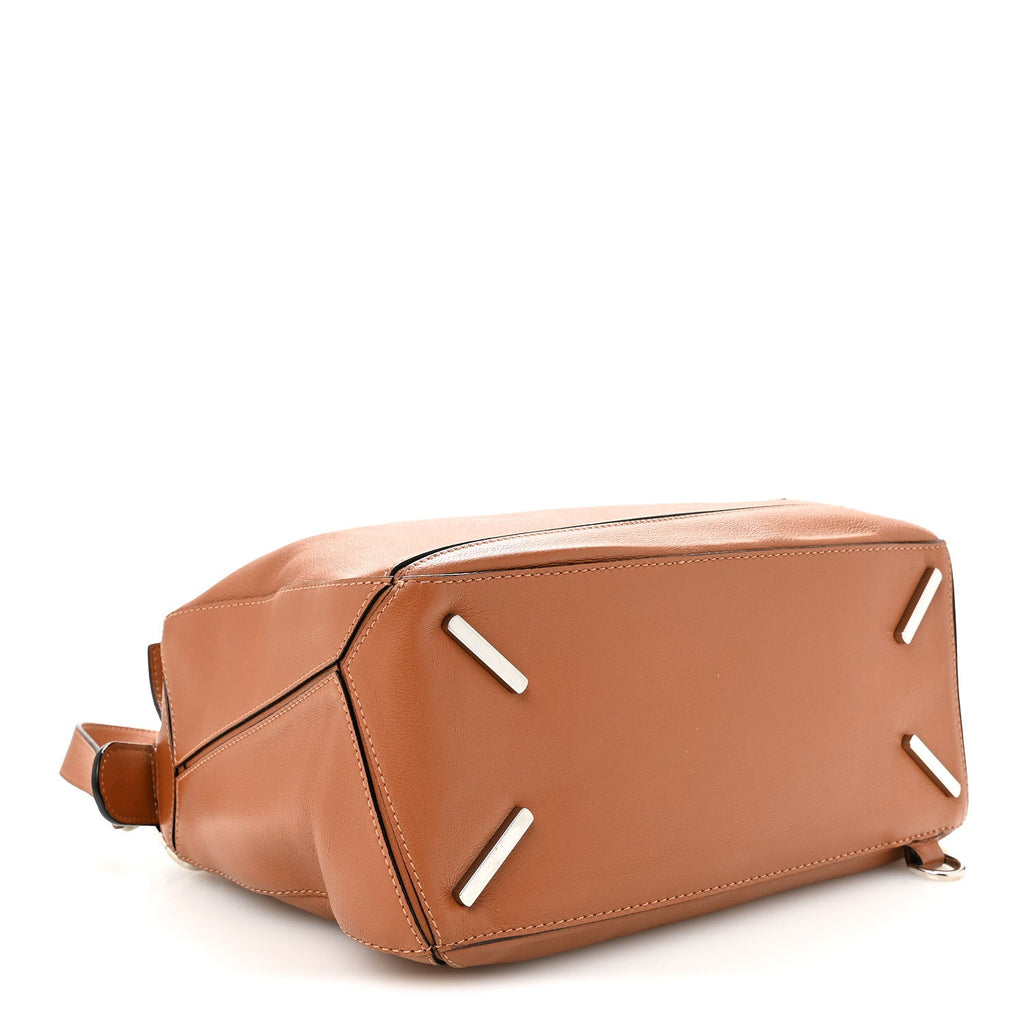 Calfskin Medium Puzzle Bag Tan