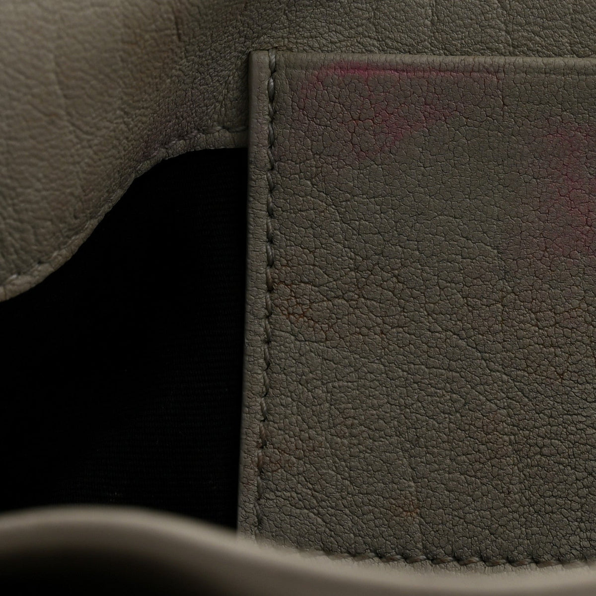 Padded Lambskin Mini Calypso Wallet On Chain WOC Crema Soft
