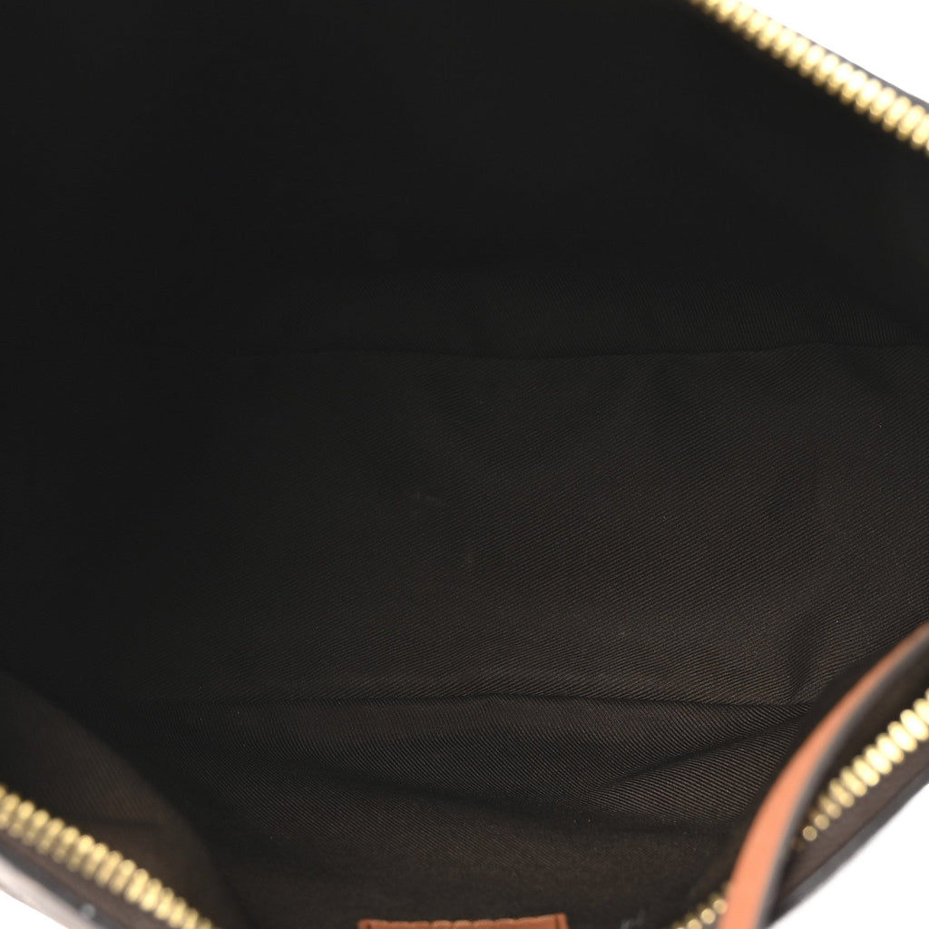 Reverse Monogram Loop Hobo