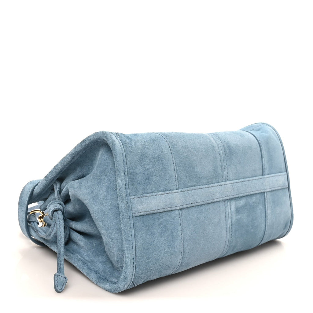 Scamosciato Triangle Small Bonnie Shoulder Bag Astrale