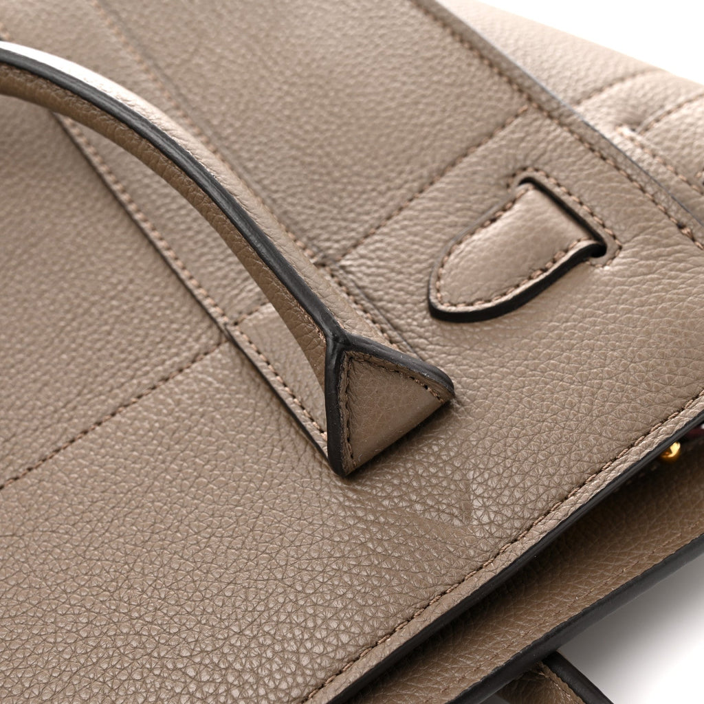 Classic Grain Small Zipped Bayswater Clay