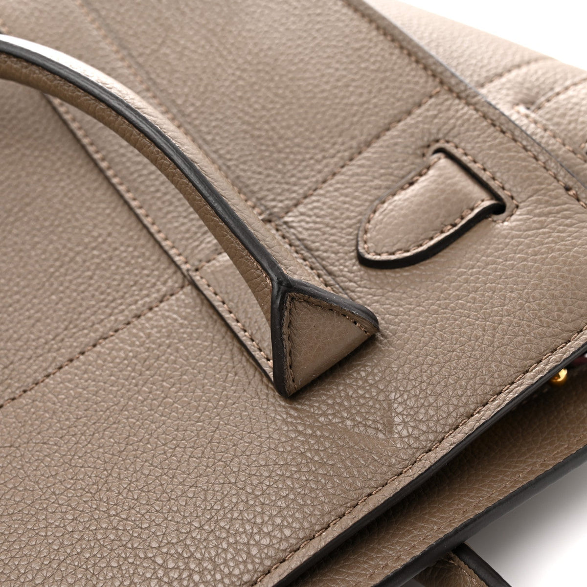 Classic Grain Small Zipped Bayswater Clay