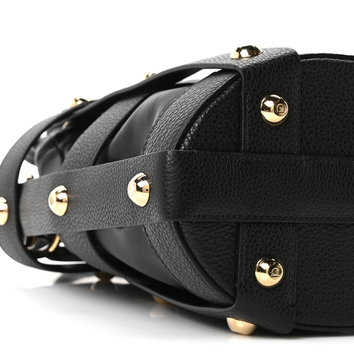 Calfskin Cage Bag Black