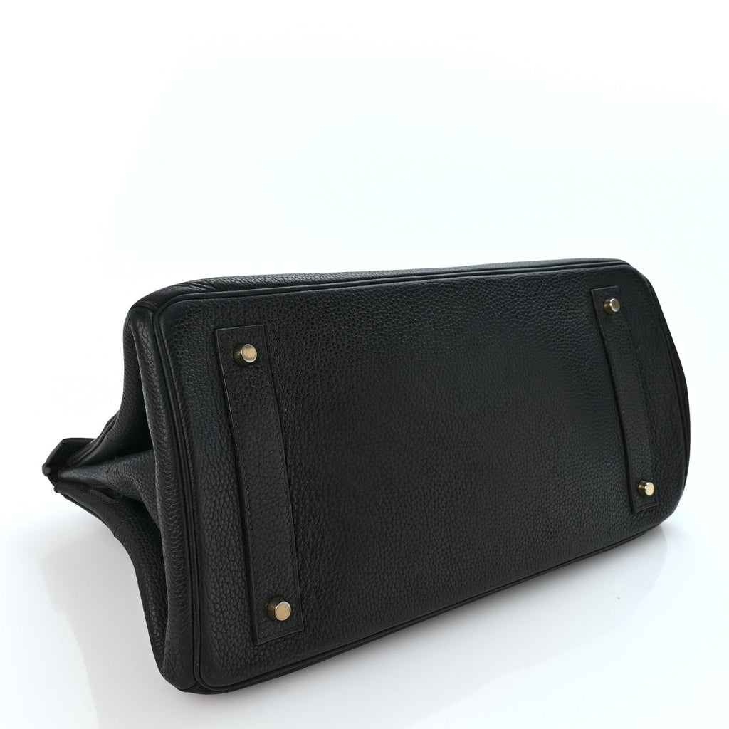 Taurillon Clemence JPG Birkin 42 Black