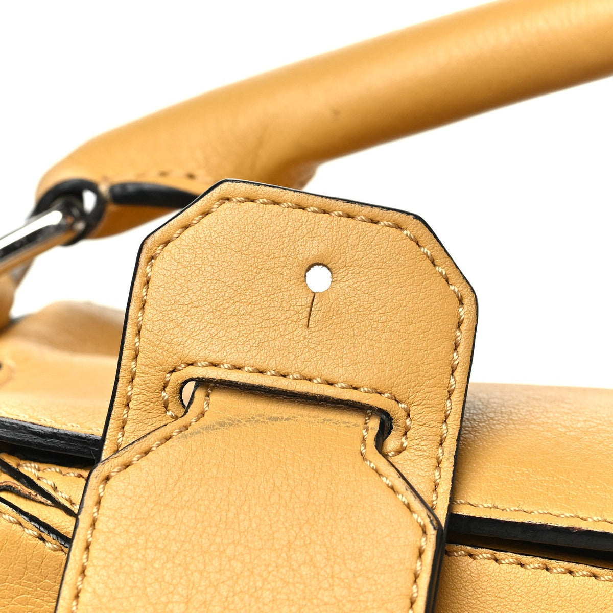 Calfskin Medium Puzzle Bag Yellow