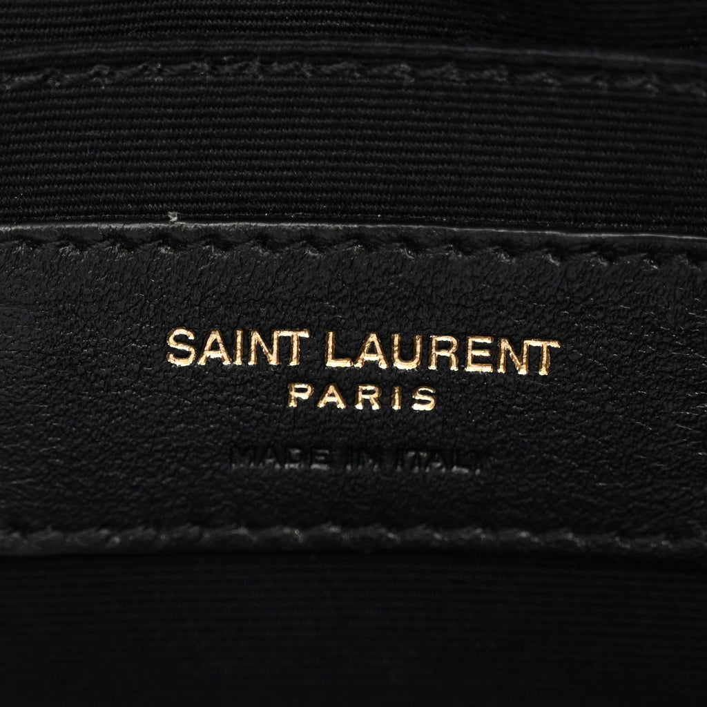 Suede Matelasse Monogram Lou Camera Bag Cinnamon