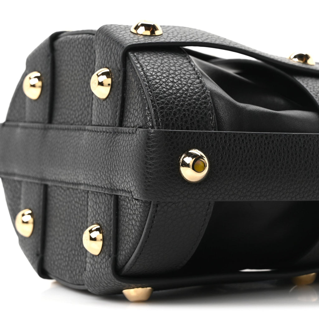 Calfskin Cage Bag Black