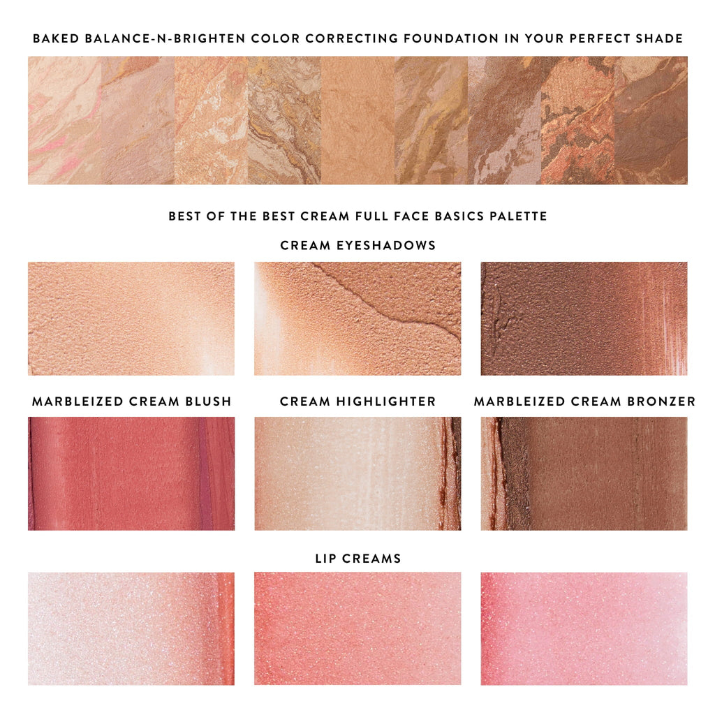 Hydrating Cream Color + Glow Palette Starter Kit (3PC)