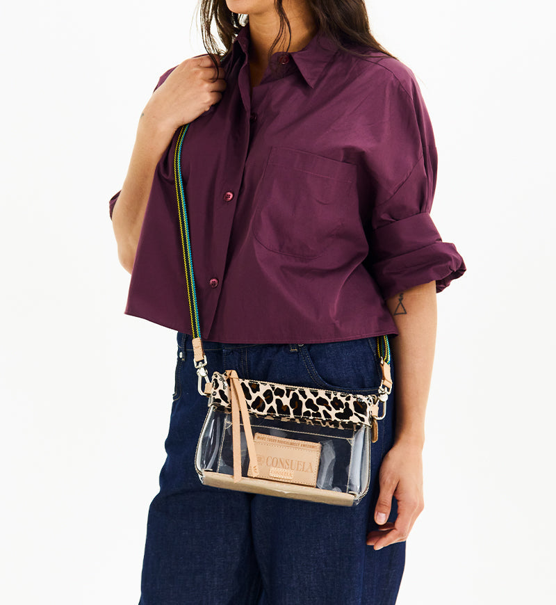 Clear Mona Midtown Crossbody