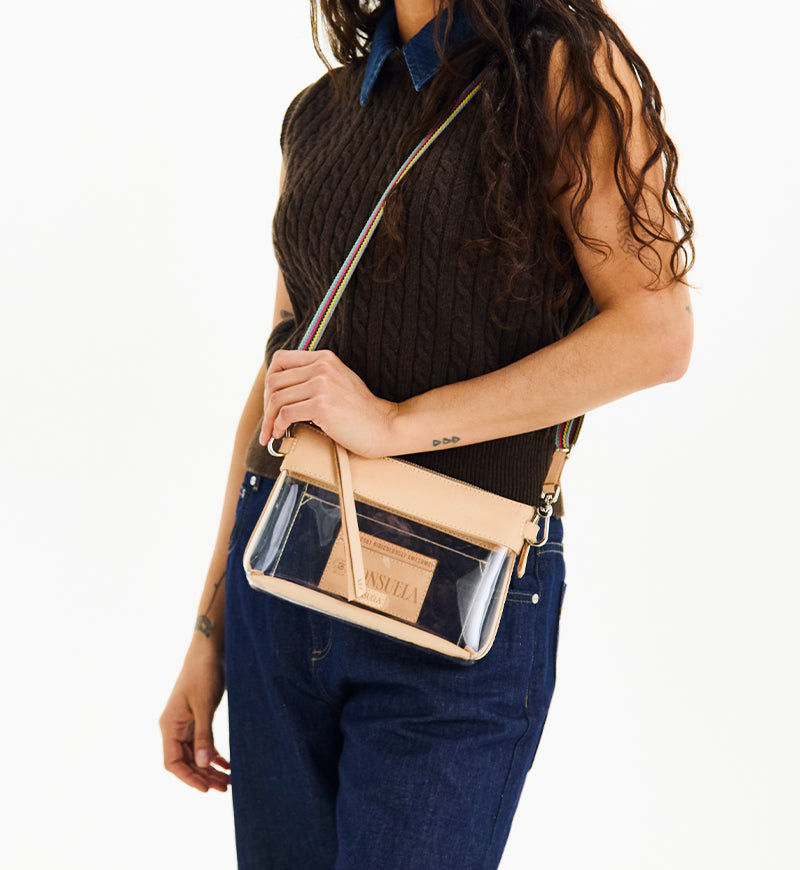 Clear Diego Midtown Crossbody