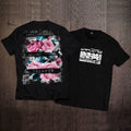 Trendy brand heavy metal 3D printing rock dark street round neck pure cotton short sleeved t-shirt men's trendy brand super hot versatile tee