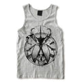 European and American street camisole, trendy brand short sleeved T-shirt, summer personalized rock trend, men's loose hip-hop T-shirt, pure cotton