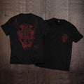 Japanese Ukiyo-e Tattoo, Tezuka Third Generation Eye Print, Prajna Oniya Yaksha T-shirt, Skeleton Male Tattoo, Japanese Trendy Brand