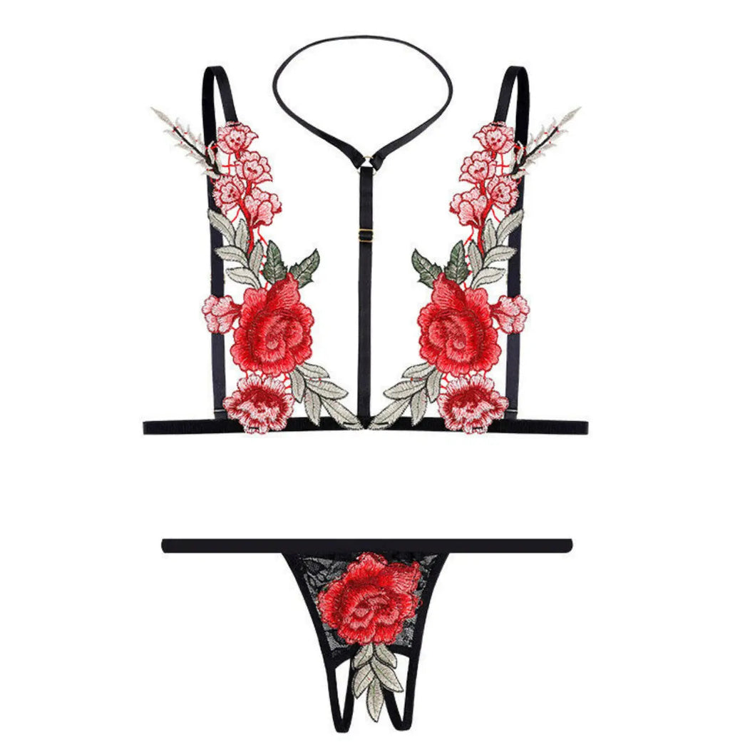 LacyMate™ Rose Desire Lingerie Set